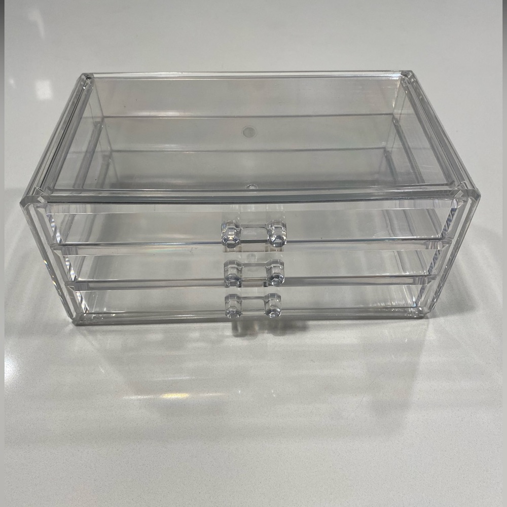 3-Drawer Acrylic Makeup Organizer
